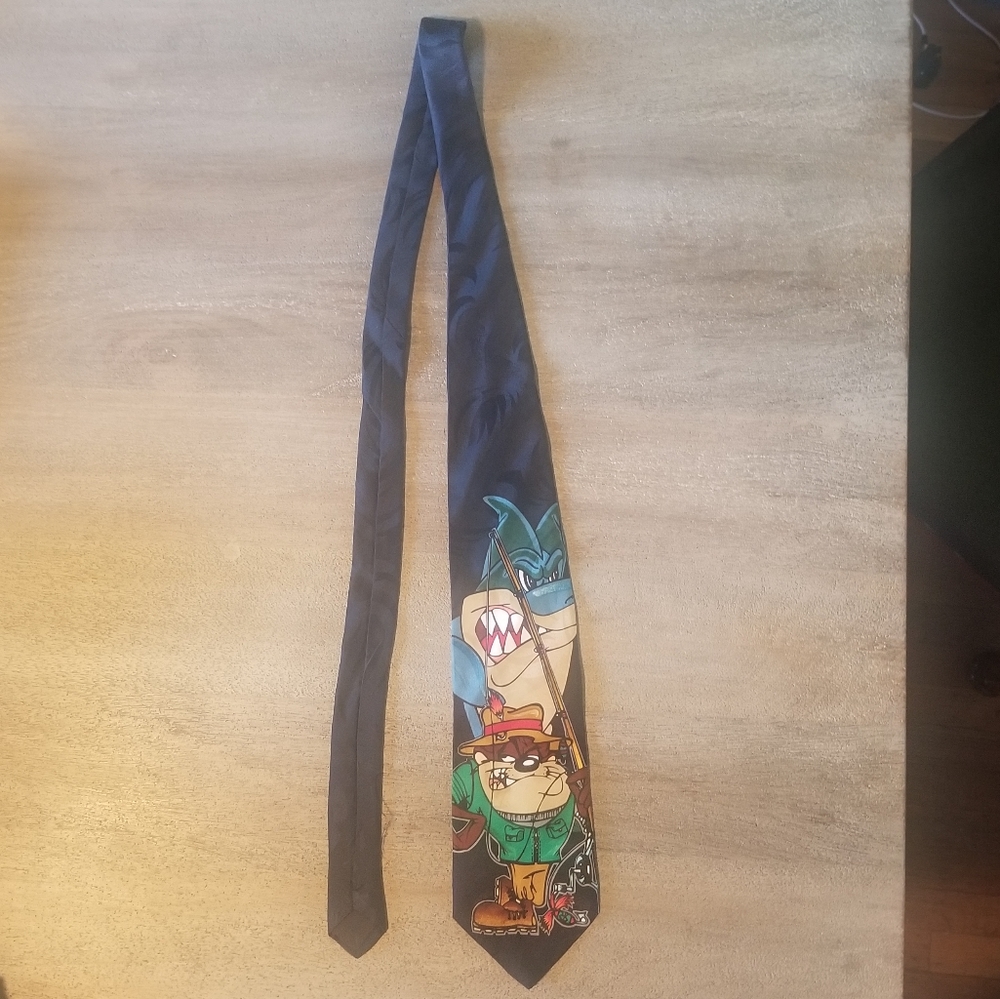 1996 Tasmanian Devil Looney Tunes Tie